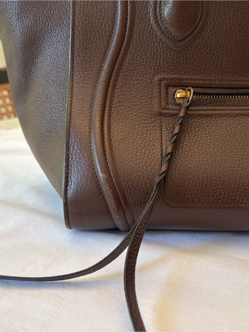 Celine Leather Luggage Phantom Medium - Picture 5 of 16